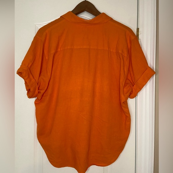 Aritzia Babaton Hepburn Linen Shirt - Picture 4 of 7